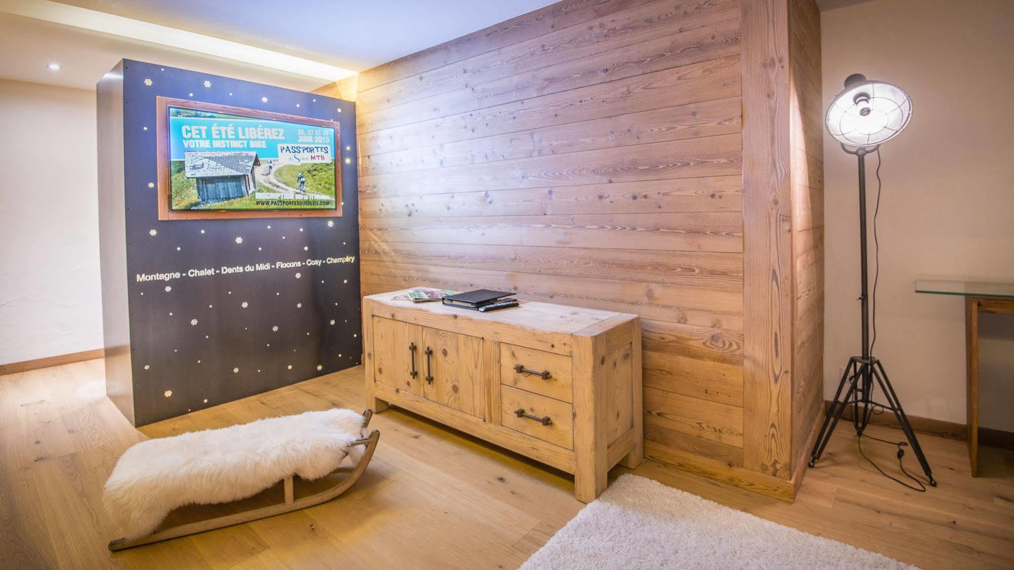 Le Chalet De L'Atelier - Le Nord Champéry Екстериор снимка